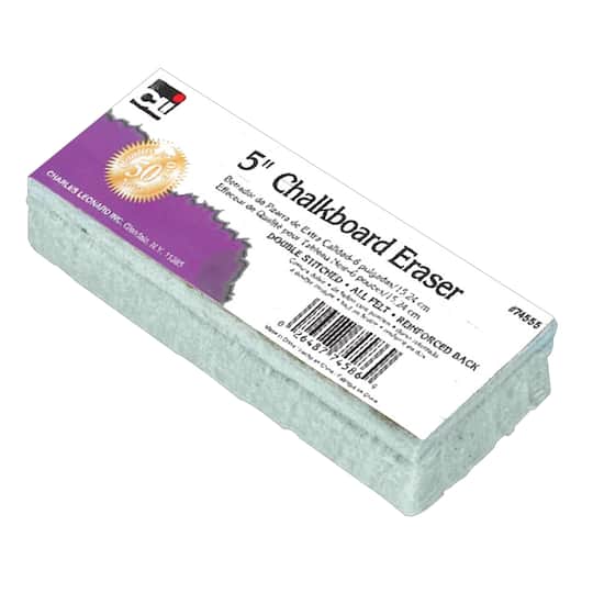 5&#x22; Standard Chalkboard Eraser, Pack of 12